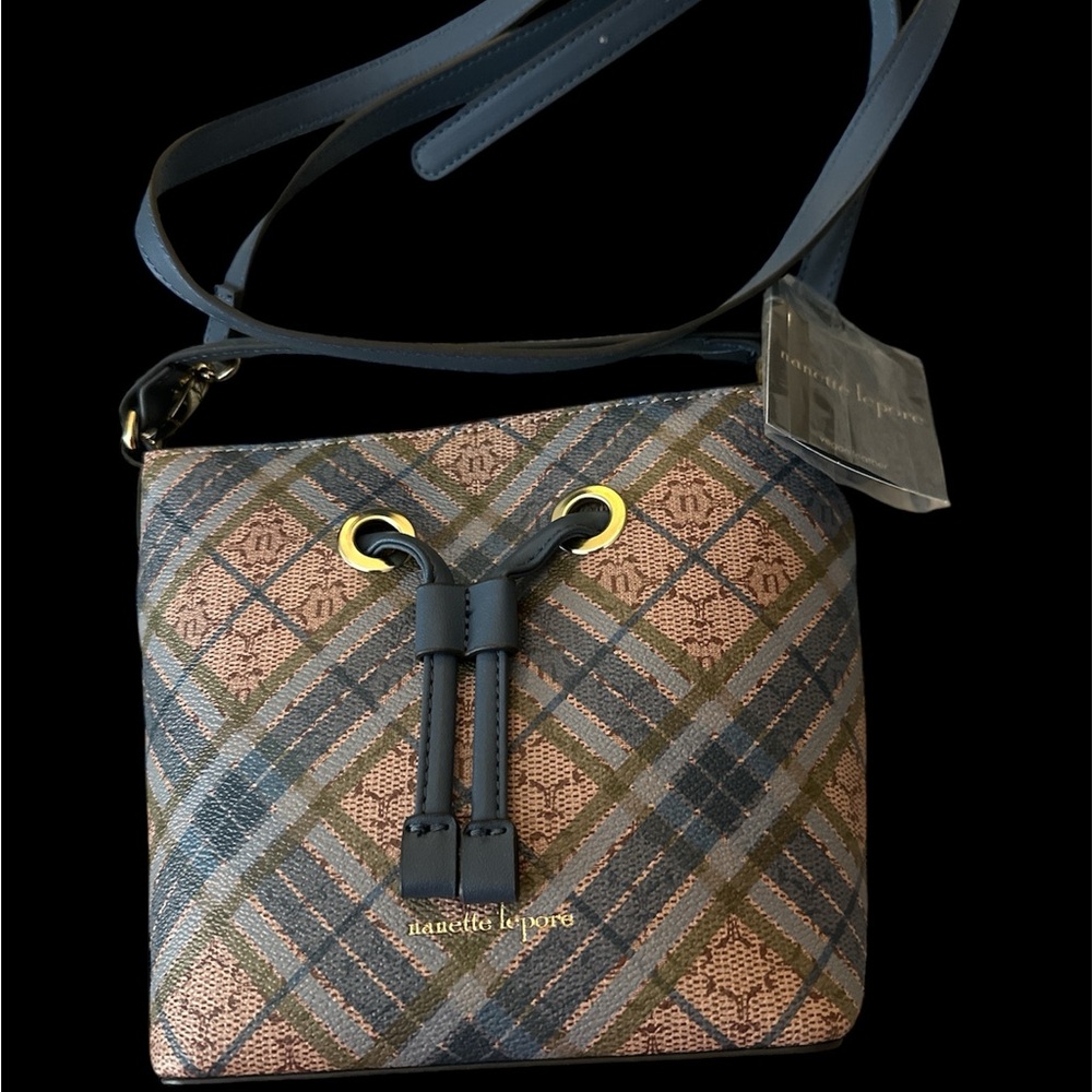 Nanette Lepore Plaid Crossbody Bag